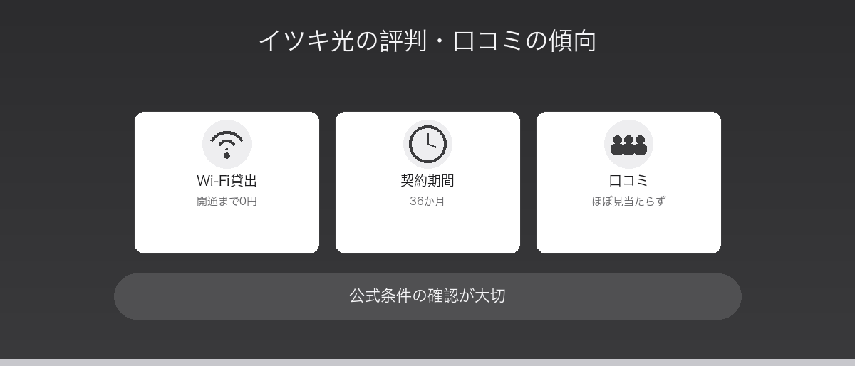 イツキ光の評判・口コミの傾向